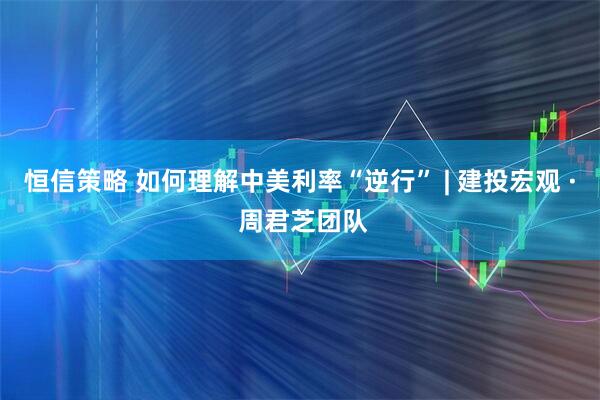 恒信策略 如何理解中美利率“逆行” | 建投宏观 · 周君芝团队